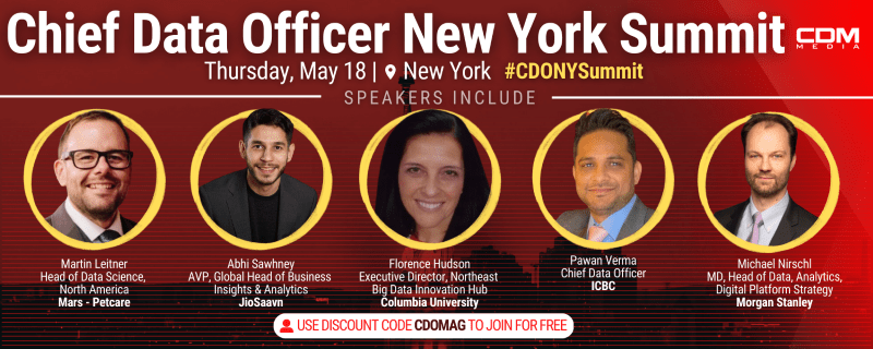 Chief Data Officer New York Summit banner